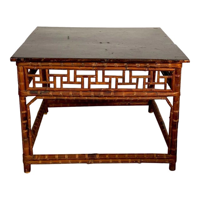 19th Century Bamboo Table, China Was $1750 For Sale