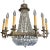 Vintage French Empire Styled Crystal Chandelier For Sale