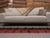 1970s Vintage Handmade Wool Cotton Red Green Runner Rug For Sale - Image 10 of 11