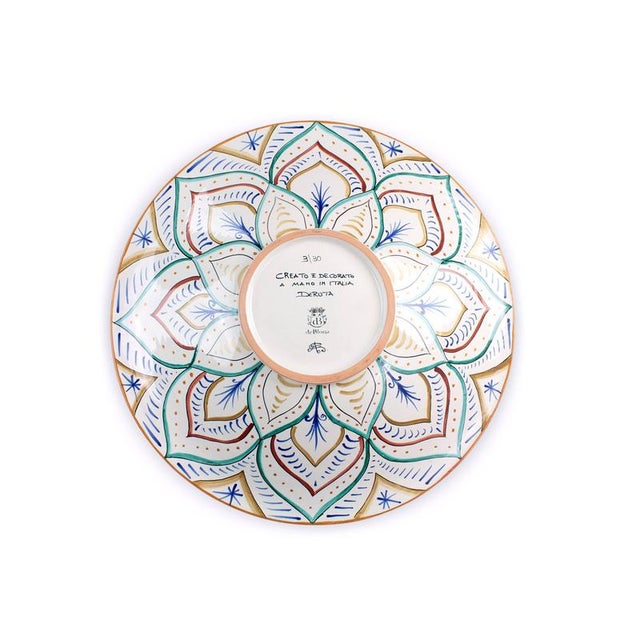 Copper Green Dragons Plate by deBlona For Sale - Image 6 of 10