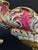 1930s Large Hollywood Regency Peacock Centerpiece Bowl in Gilt Metal and Porcelain, 1930s For Sale - Image 5 of 17