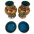 Metal Mid 20th Century Pair of Chinese Cloisonné Lidded Ginger Jars For Sale - Image 7 of 9