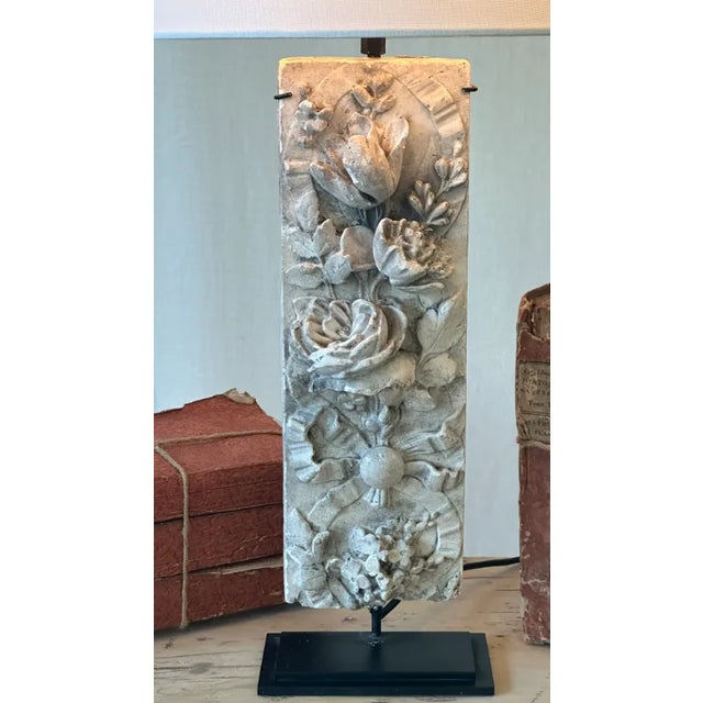 Late 19th Century Table Lamp From From Plaster Moulding For Sale In New York - Image 6 of 7