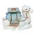 Vintage Camel Garden Stool For Sale