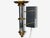 Silver Tommi Parzinger, Large Wall Sconces, Chromed Steel, Brass, Fabric, Usa, 1950s For Sale - Image 8 of 11