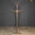 Brown 19th Century Victorian Brass Coat Stands, 1890s, Set of 2 For Sale - Image 8 of 18
