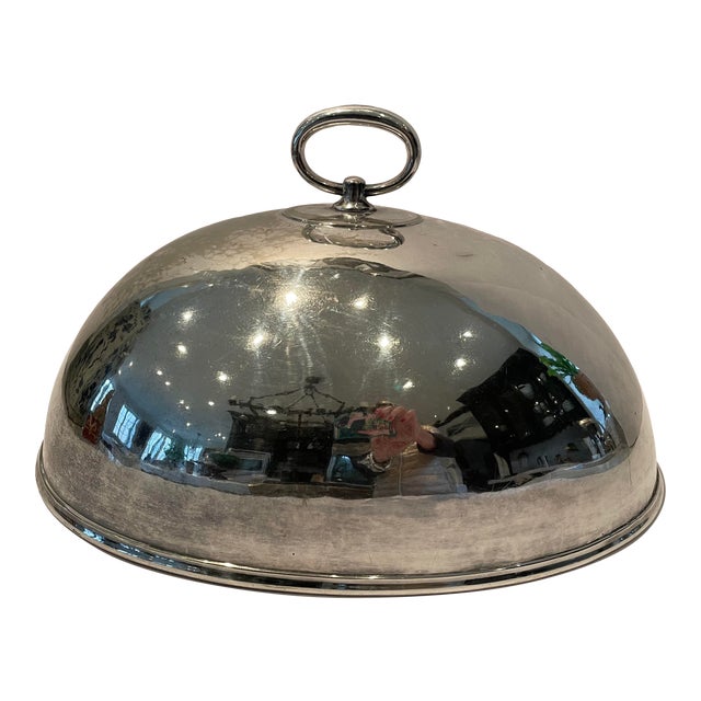 Antique Silver Plate Meat Dome Chairish