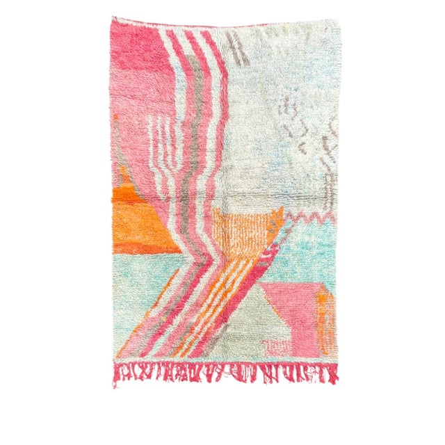 Moroccan Azilal Wool Rug, 1990s For Sale - Image 12 of 12