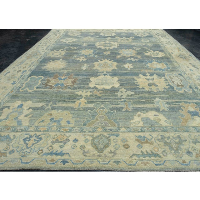 Turkish Oushak Rug 12'6" x 16'10" #18508 Explore a curated collection of hallway runners, wool rugs, and handmade...