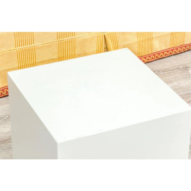 Mid 20th Century Minimalist Mid-Century Modern Style Glass Top Coffee Table For Sale - Image 5 of 5