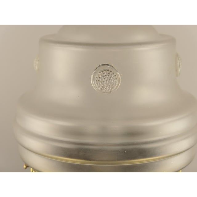 1920s Vintage Art Deco Ceiling Light, 1920s For Sale - Image 5 of 12