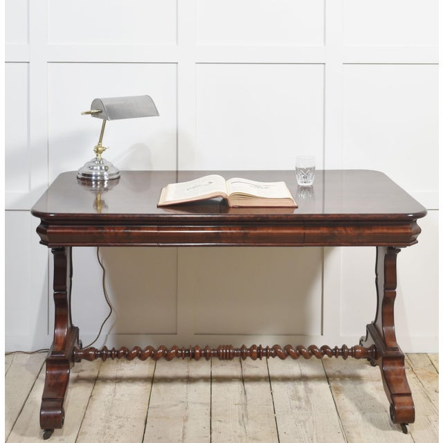 Metal Adjustable Banker's Desk Lamp, 1920s For Sale - Image 7 of 8