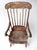 Late 19th Century Antique American Windsor Rocking Chair Primitive For Sale - Image 5 of 17