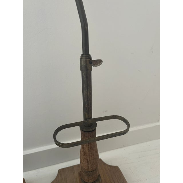 Late 20th Century Pair of Vintage Brass Stands on Wood Bases For Sale - Image 11 of 11