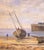 Wood Early 20th C. French Oil on Board Painting of "Mont Saint Michel" in Gilt Frame For Sale - Image 7 of 11