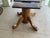 1940s Banta Quarter Sawn Oak Round Dining Table For Sale - Image 11 of 14