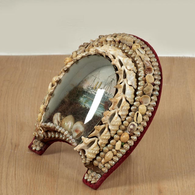 Beige Antique British Colonial Sailors Valentine For Sale - Image 8 of 10