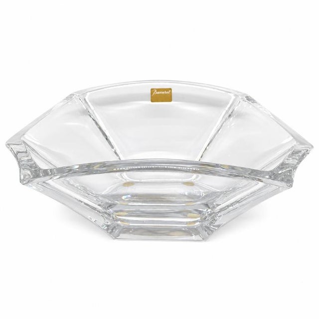Glass Ginkgo Vide-Poche from Baccarat For Sale - Image 6 of 9