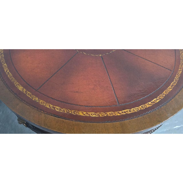 Mahogany Occasional Centre Table, 1920 For Sale - Image 12 of 14