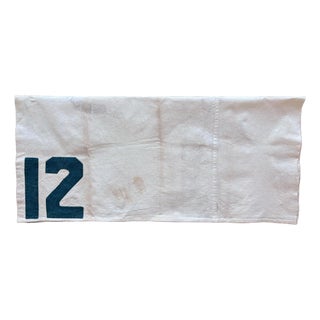 1960s Vintage Racehorse Saddle Cloth For Sale