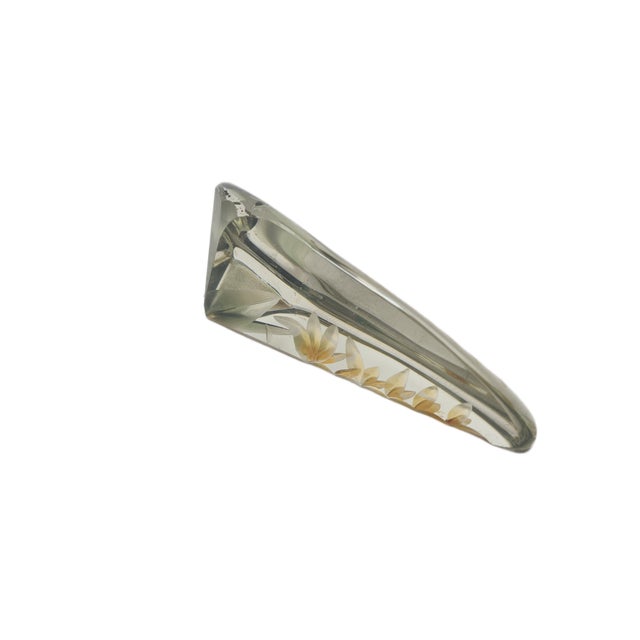 Green Postmodern Murano Paperweight, Italy, 1950s For Sale - Image 8 of 11