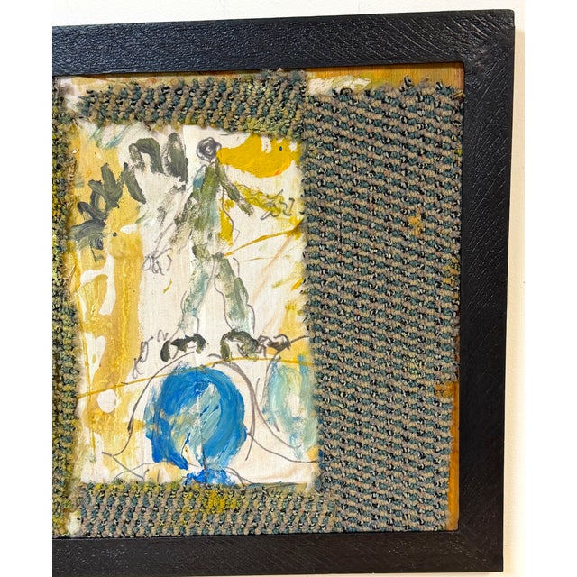 Purvis Young "Walking on the World" Mixed-Media Assemblage on Found Wood For Sale - Image 4 of 11