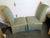 These are referred to as Parsons chairs. They have a heavy wooden structure and extra padding in the seat for comfort....