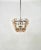 Glass & Chrome Ceiling Light from Veca, Italy, 1970s For Sale - Image 4 of 11