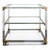 Glass Hollywood Regency Acrylic Glass Dessert Table For Sale - Image 7 of 7