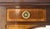 Baker Mahogany Banded Top Hepplewhite Brass Castors Tapered Legs Sideboard MINT For Sale - Image 11 of 18