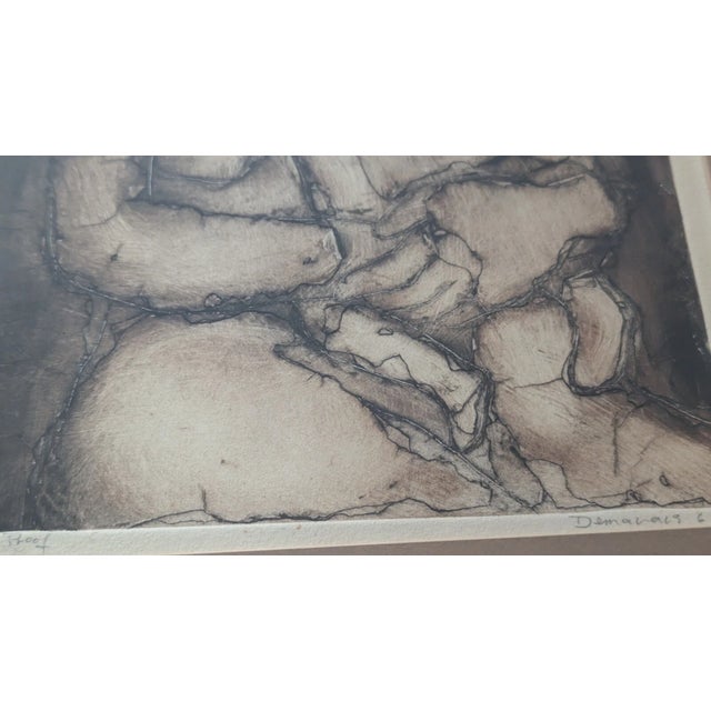 1965 Joseph Demarais "Mother and Child" Etching. Signed, "Artists Proof" Edition For Sale - Image 9 of 15