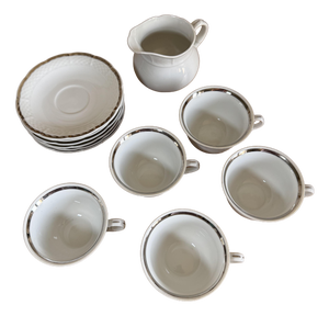 Porcelain Service from Thun, Former Czechoslovakia, Set of 12