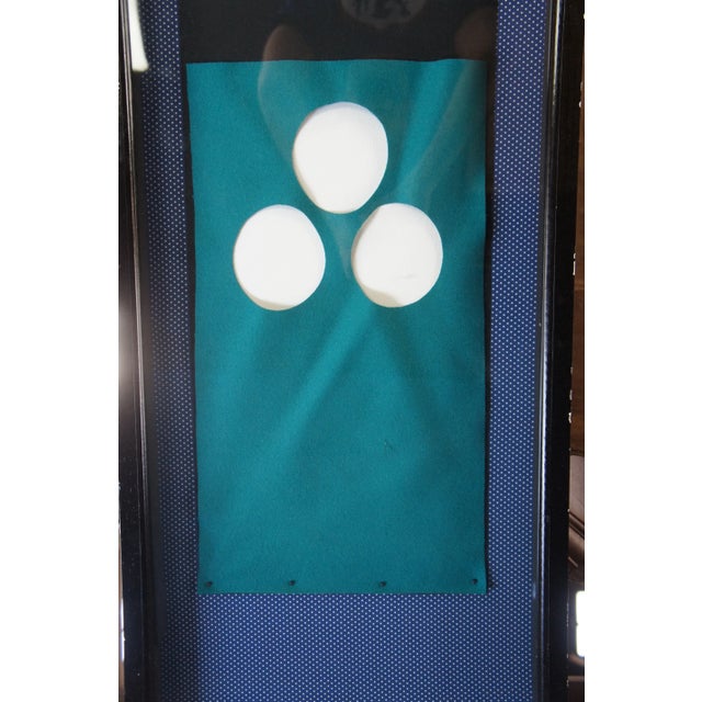 1986 Untitled Pool Table Watercolor Landscape Mixed Media Artwork by Dike Blair For Sale - Image 4 of 10