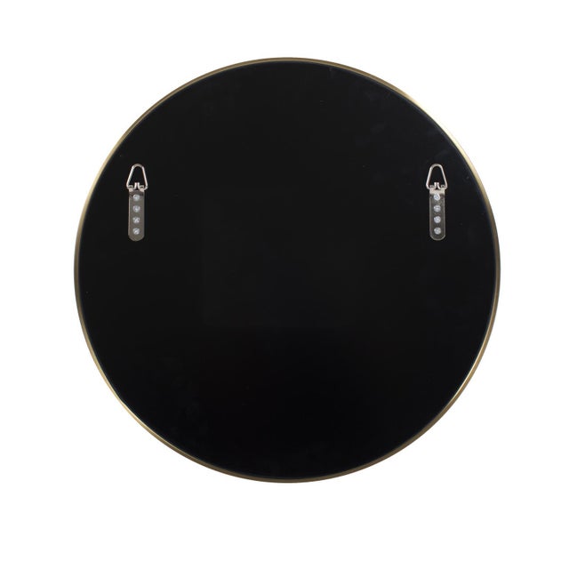 2020s Broidy Round Mirror- Aubergine Purple For Sale - Image 5 of 9