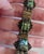 Mid-Century Modern Mid 20th Century Signed Iguala Mexican Sterling & Abalone Link Bracelet For Sale - Image 3 of 4