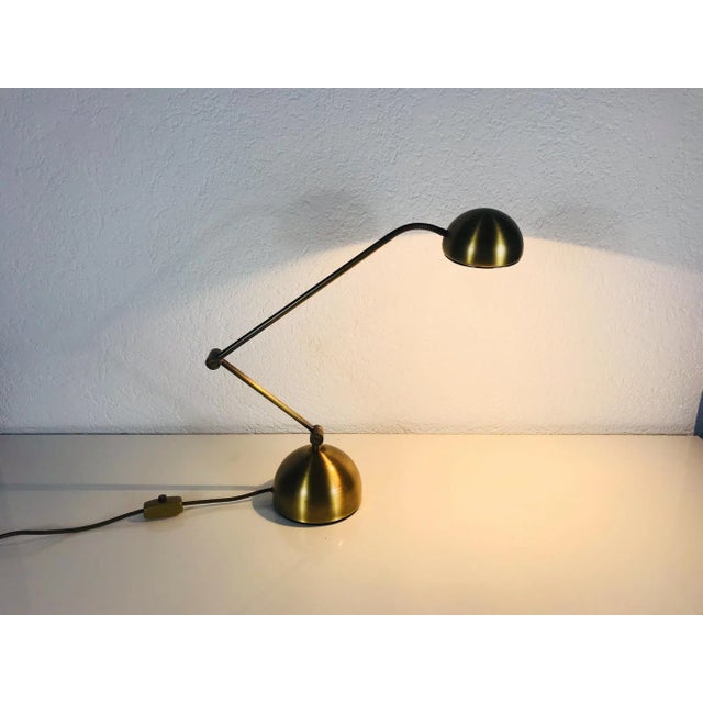 German Brass Table Lamp from Sölken Leuchten, 1970s, in None conditions. Designed 1970 to 1979 Up to 250V (Europe/UK...