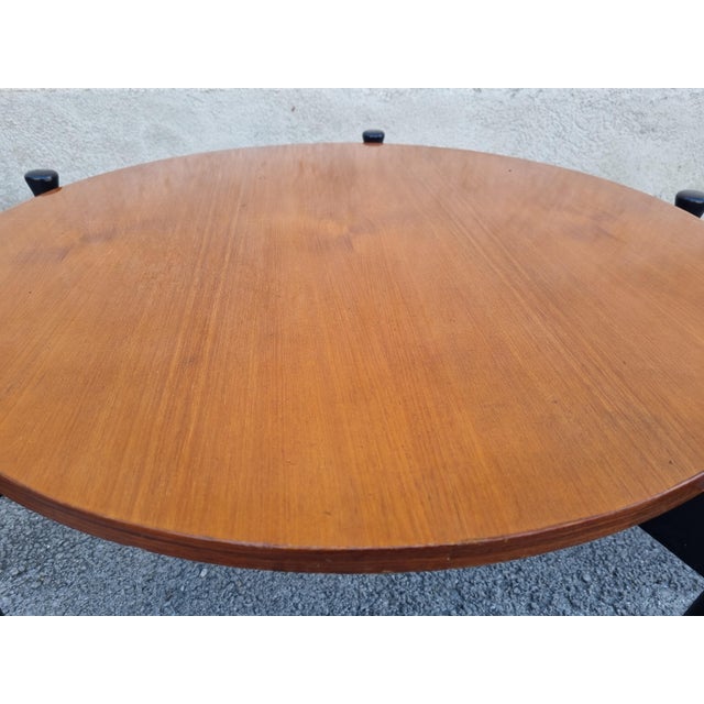 Wood Mid-Century Coffee Table by Ilmari Tapiovaara for La Permanente Mobili Cantú, Italy, 1960s For Sale - Image 7 of 11