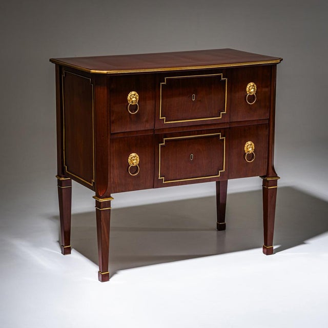 Neoclassical Chest of Drawers, Western Germany, 1800 For Sale - Image 3 of 9