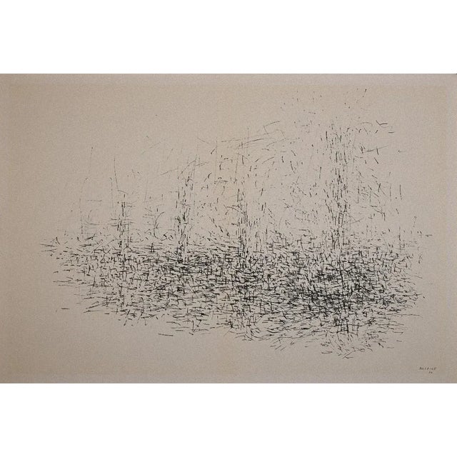 Black and White is an original lithograph realized by Jean Bazaine for the Art Magazine ''Derrière Le Miroir'' no. 92-93...