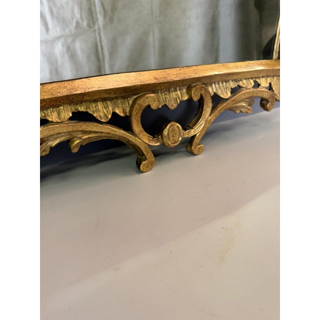 Antique Italian Giltwood Mirror, 1800s For Sale - Image 4 of 8