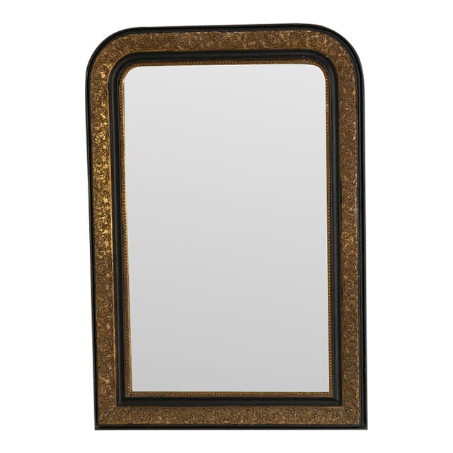 19th Century France Gold Wood Mirror For Sale