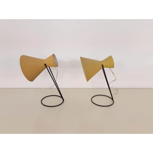 Anvia Bedside Lights from Anvia, Netherlands, 1950s, Set of 2 For Sale - Image 4 of 9