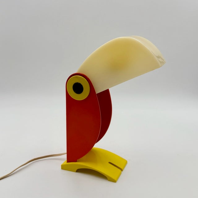 1970s Toucan Table Light by Enea Ferrari for Old Timer Ferrari, Italy, 1970s For Sale - Image 5 of 18