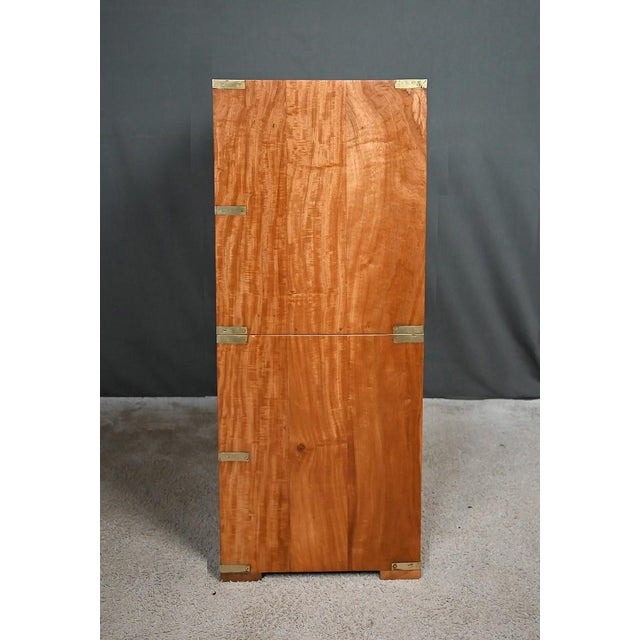 20th Century Teak Marine Chest of Drawers, India For Sale - Image 15 of 18
