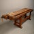 Vintage Industrial Rustic Carpenter's Workbench in Wood, 1950s For Sale - Image 17 of 18
