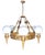 Art Deco Hanging Lamp, 1950s For Sale