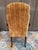 Fun Vintage Striped Velvet Upholstered Armchair For Sale - Image 10 of 10