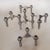 Mid-Century Modern Mid-Century Modern Modular Candleholders Set by Fritz Nagel for BMF, Set of 6 For Sale - Image 3 of 12