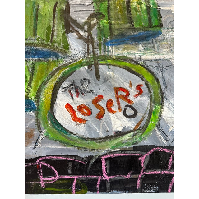 Rock and Roll Painting on Canvas For Sale - Image 6 of 12