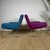 Metal Mid-Century Wool Armchairs with Metal Legs 1970s, Set of 2 For Sale - Image 7 of 8